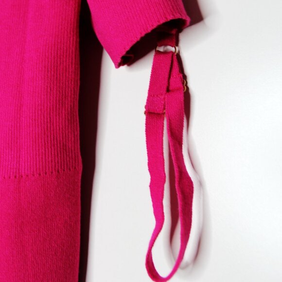 BNWT AW21 JACQUEMUS LA MAILLE TORRE RIBBED TOP PINK 40 - Picture 8 of 12